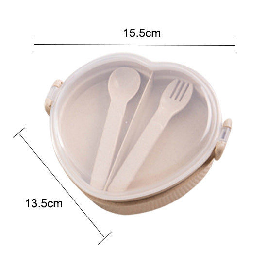 Heated Food Container Bento Box Japanese Thermal Lunch Box with Leak-Proof Design Microwave-Safe & Eco-Friendly