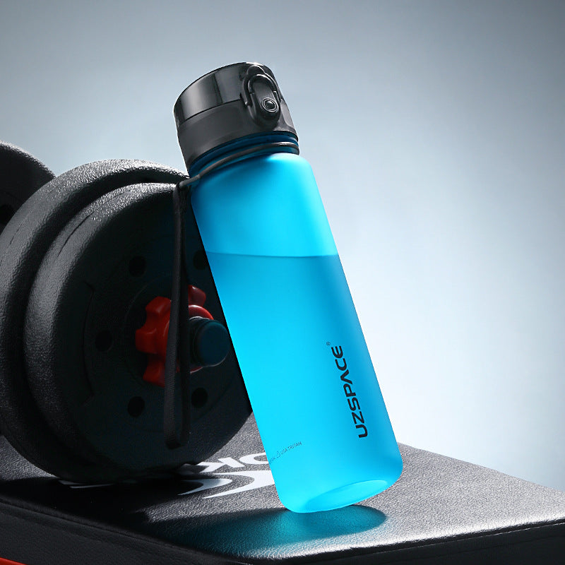 Leak-Proof Tritan Sports Water Bottle with Strap – BPA-Free, Stylish U-Shape Travel Bottle | 350ML–1000ML, Multiple Colors