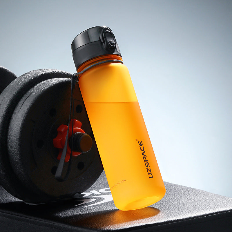 Leak-Proof Tritan Sports Water Bottle with Strap – BPA-Free, Stylish U-Shape Travel Bottle | 350ML–1000ML, Multiple Colors