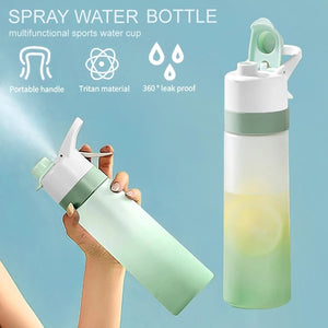 Large Capacity Spray Water Bottle for Girls – Leakproof Fitness & Travel Water Cup with Handle | BPA-Free, 4 Colors