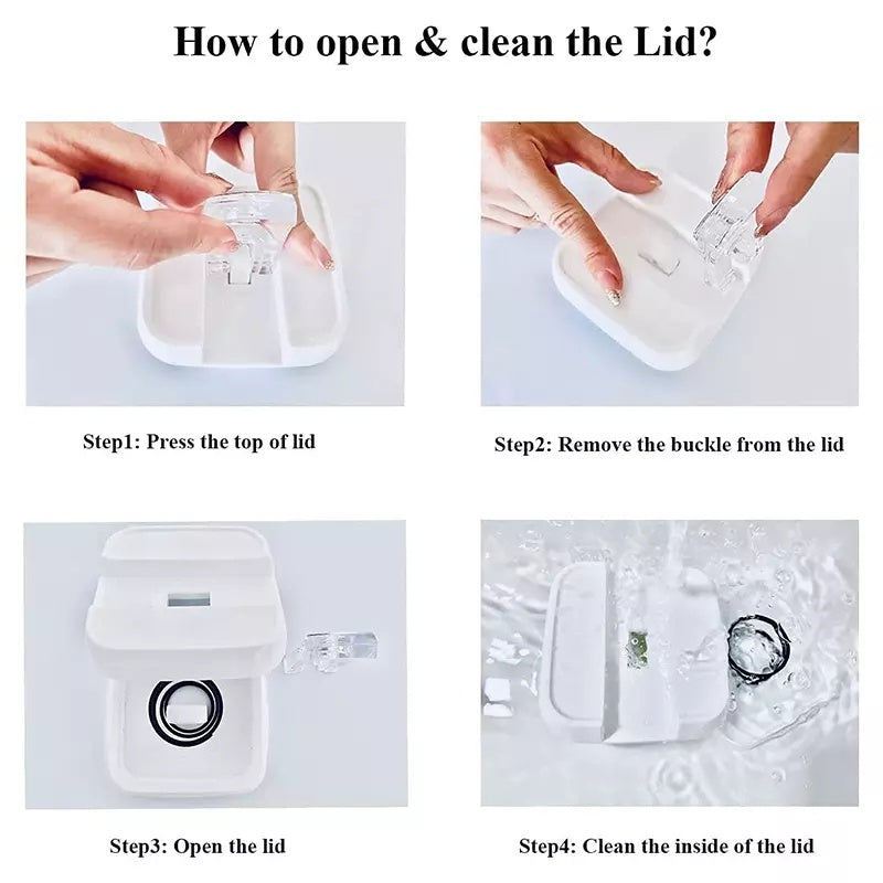 6PCS Easy Lock Food Storage Container Set – Airtight Plastic Jars for Flour, Sugar & Pantry Organization (0.5L–1.2L)