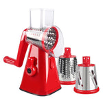 Multi-Functional Vegetable Cutter Hand Drum | Manual Slicer & Shredder for Fruits, Vegetables & Cheese