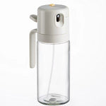 2 In 1 Oil Sprayer Bottle | Dual-Mode Olive Oil Dispenser & Mister for Cooking, BBQ, Baking & Salad | 550ml Glass Kitchen Tool