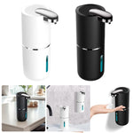 Touchless 380ml Electric Soap Dispenser – Wall Mounted, USB Rechargeable, Infrared Sensor Foam Pump